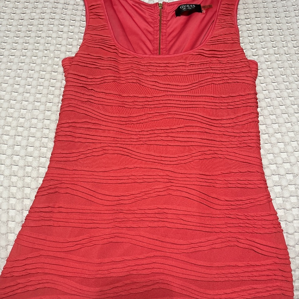 Peach dress